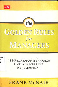 The Golden Rules For Managers