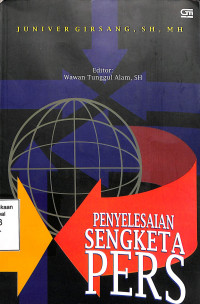 PENYELESAIAN SENGKETA PERS