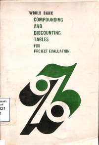 Compunding And Discounting Tables For Project Evaluation