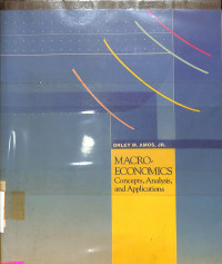 macro economics
concepts,analysis,and applications