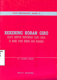 REKENING KORAN GIRO