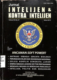 Jurnal Intelijen & Kontra Intelijen. Vol VII, No.37