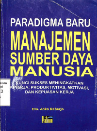 Paradigma Manajemen Sumber Daya Manusia