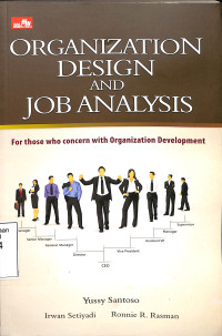 A Simple Practical Guide to Conduct Organization Design and Job Analysis