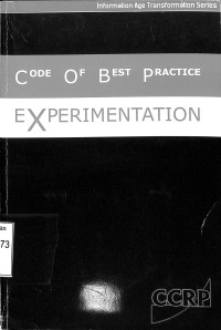 Code Of Best Practice Experimentation