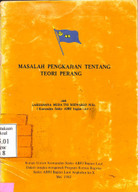 Masalah Pengkajian Tentang Teori Perang