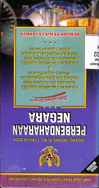 UNDANG-UNDANG RI NO. 1 TAHUN 2004 PERBENDAHARAAN NEGARA