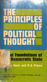 The Principles Of Political Thought