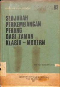 Sejarah perkembangan perang dari zaman klasik-modern