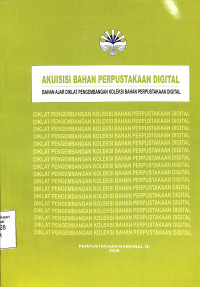 Akuisisi Bahan Perpustakaan Digital