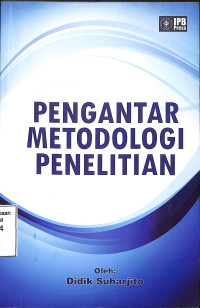 Pengantar Metodologi Penelitian