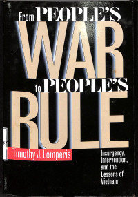 From People's War To Peoples Rule