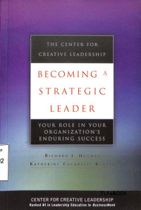 BECOMING A STRATEGIC LEADER