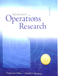 INTRODUCTION TO OPERATIONS RESEARCH