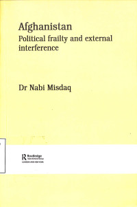 Afghanistan Political Frailty And External Interference