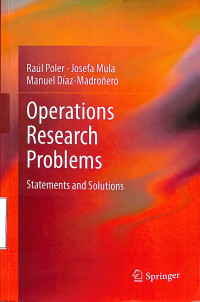 Operations Research Problems: Statements and Solutions