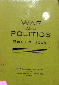 WAR AND POLITICS