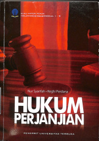 HUKUM PERJANJIAN