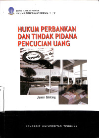 Hukum Perbankan Dan Tindak Pidana Pencucian Uang