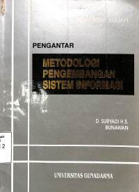 PENGANTAR METODOLOGI PENGEMBANGAN SISTEM INFORMASI