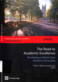 THE ROAD TO ACADEMIC EXCELLENCE