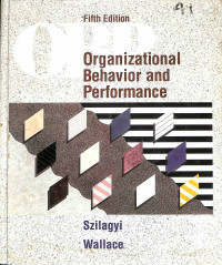 Organizational Behavior and Performance Fifth Edition