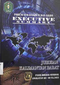 Optimalisasi Pemberdayaan Potensi Sumber Daya Nasional Wilayah Provinsi Kalimantan Barat Guna Menghadapi Ancaman militer Dalam Rangka Mendukung Pertahanan Negara Di Laut