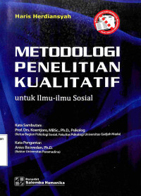 Metodologi Penelitian Kualitatif Untuk Ilmu-Ilmu Sosial