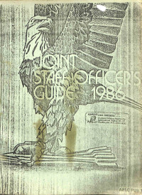 Joint Staff Officer Guide 1986