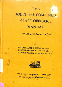 The Joint and Combined Staff Officers Manual: 