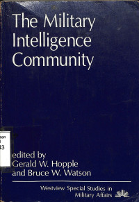 The Military Intelligence Community