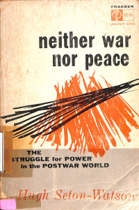 Neither War Nor Peace