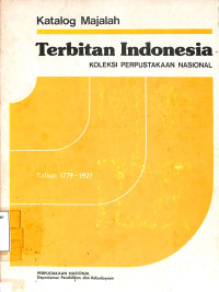 Katalog Majalah Terbitan Indonesia