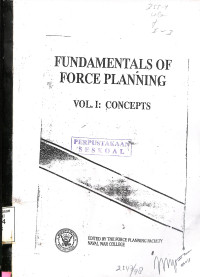 Fundamentals of Force Planning Vol I: Concepts