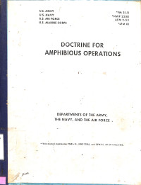 Doctrine for Amphious Operations