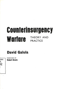 Counter-Insurgency Warfare: Theory And Practice