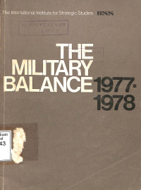 The Military Balance 1977-1978