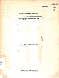 Katalog Dalam Terbitan