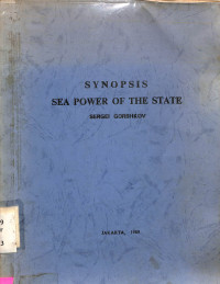 Synopsis Sea Power Of The State