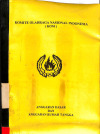 ANGGARANDASAR DAN ANGGARAN RUMAH TANGGA