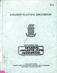 AVIATION PLANNING DOCUMENT