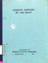 LOGISTIC SUPPORT OF THE NAVY