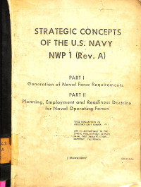 Strategic Concepts of the U.S. Navy NWP 1 (Rev.A)