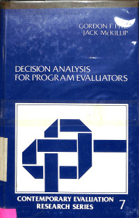 Decision Analysis for Program Evaluators