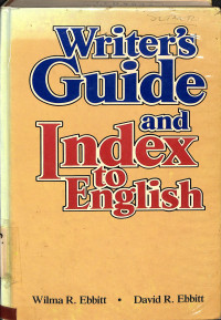 Writers Guide and Index to English