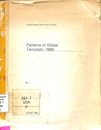 Patterns of global terrorism 1985