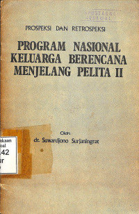 Program Nasional Keluarga Berencana Menjelang Pelita II