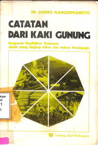 Catatan dari Kaki Gunung