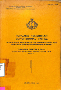 Rencana pendidikan longitudinal TNI-AL: kurikulum pendidikan