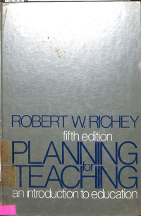 Planning for Teaching